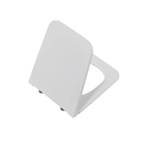 Vitra 119-003R009 Beyaz Equal Yavaş Kapanır Metal Menteşeli Kolay Sökülebilir Klozet Kapağı