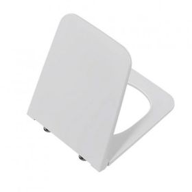 Vitra 119-003R009 Beyaz Equal Yavaş Kapanır Metal Menteşeli Kolay Sökülebilir Klozet Kapağı