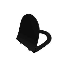 VitrA 120-083-009 Sento Slim Mat Siyah Yavaş Kapanır Klozet Kapağı