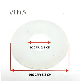 VitrA 2.1x5.3 cm Gömme Rezervuar İç Takım Boşaltma Grubu Contası