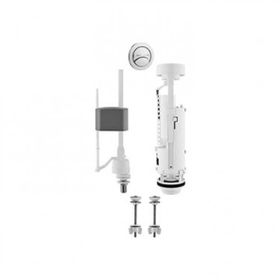 Vitra 330B7013 Alttairişli 3/6l Litre Çift Kademeli Basmalı İç Takımı