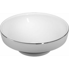 VitrA 4334B071-2300 Platin Çizgili 40 cm Water Jewels Çanak Lavabo