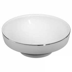 VitrA 4334B071-2300 Platin Çizgili 40 cm Water Jewels Çanak Lavabo