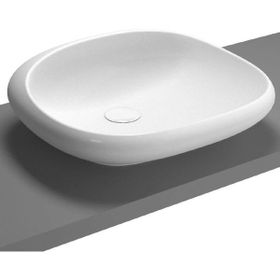 VitrA 4520B403-0016 İstanbul Kare 50 cm Clean Çanak Lavabo