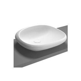 VitrA 4520B403-0016 İstanbul Kare 50 cm Clean Çanak Lavabo
