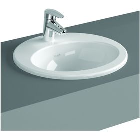 VitrA 5467B003-0001 Oval 48 cm Tezgah Üstü Lavabo