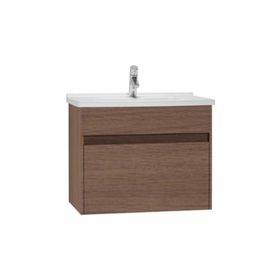 Vitra 54737 S50 60 cm Hasiente Siyah Lavabo Dolabı