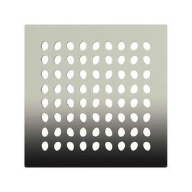 Vitra 5607285 V-Flow Kare Alttan Çıkışlı 10x10 cm DK 200 Kapak Parlak Krom Yalıtımlı Duş Kanalı
