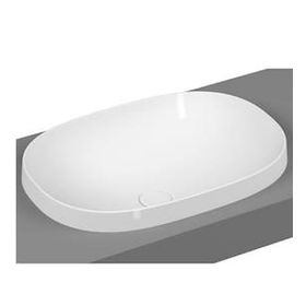Vitra 5652B401-0016 Frame Tezgah Üstü 56 cm Mat Beyaz Oval Lavabo