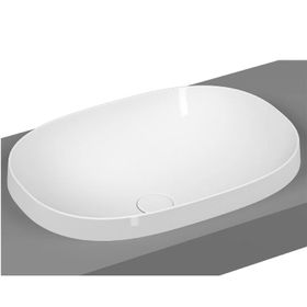 Vitra 5652B401-0016 Frame Tezgah Üstü 56 cm Mat Beyaz Oval Lavabo
