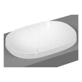 Vitra 5652B401-0016 Frame Tezgah Üstü 56 cm Mat Beyaz Oval Lavabo