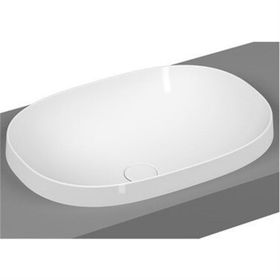 Vitra 5652B401-0016 Frame Tezgah Üstü 56 cm Mat Beyaz Oval Lavabo