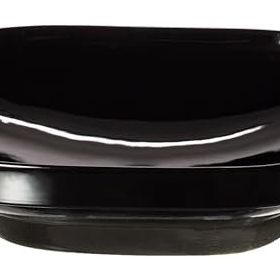 Vitra 5653B470-0016 Frame 58 cm Siyah Tezgah Üstü TV Lavabo