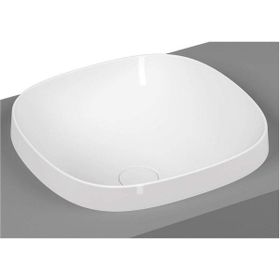 Vitra 5654B403-0016 Frame Tezgah Üstü 41 cm Beyaz Kare Lavabo