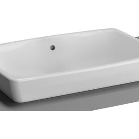 VitrA 5668B003-0012 Metropole 60 cm Beyaz Dikdörtgen Tezgah Üstü Lavabo