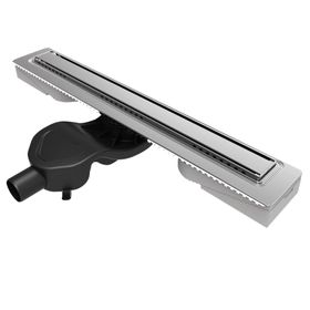VitrA 5701216 Elegant V-Flow DK100 60 cm Krom Yandan Duş Kanalı