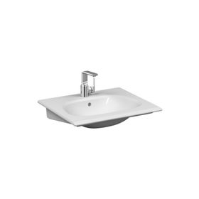 VitrA 5707B403-0001 Frame 60 cm Beyaz Etajerli Lavabo
