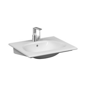 VitrA 5707B403-0001 Frame 60 cm Beyaz Etajerli Lavabo