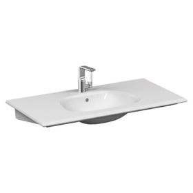 Vitra 5709B403-0001 Frame 100 cm Beyaz Etajerli Lavabo