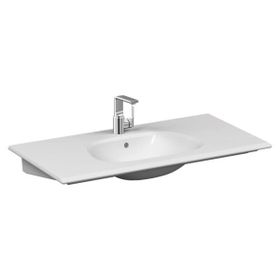 Vitra 5709B403-0001 Frame 100 cm Beyaz Etajerli Lavabo