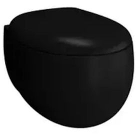 VitrA 5885B483-0559 Memoria Rim-ex Mat Siyah Asma Klozet