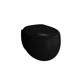VitrA 5885B483-0559 Memoria Rim-ex Mat Siyah Asma Klozet