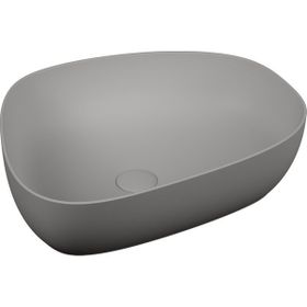 VitrA 5991B476-0016 Outline 55x43 CM Mat Taş Gri Çanak Lavabo