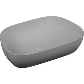 VitrA 5993B476-0016 Outline 60x41 cm Mat Taş Gri Çanak Lavabo