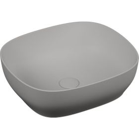 VitrA 5994B476-0016 Outline 45x40 CM Dikdörtgen Mat Taş Gri Çanak Lavabo