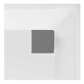 VitrA 59970005000 T Kare Kapaklı 90x65 cm Duş Teknesi Sifonu