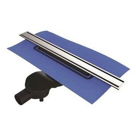 VitrA 59980476000 Eco-Flow V-Flow Dk100 40 cm Mat Krom Yandan Duş Kanalı