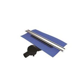 VitrA 59980476000 Eco-Flow V-Flow Dk100 40 cm Mat Krom Yandan Duş Kanalı
