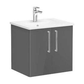 Vitra 60 cm Root Flat Lavabo Dolabı Kapaklı