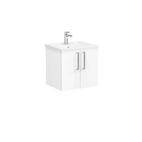 Vitra 60 cm Root Flat Lavabo Dolabı Kapaklı