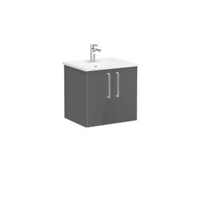 Vitra 60 cm Root Flat Lavabo Dolabı Kapaklı
