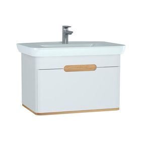 VitrA 60813 Sento 80 cm Mat Beyaz Lavabo Dolabı