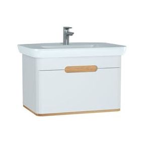 VitrA 60813 Sento 80 cm Mat Beyaz Lavabo Dolabı