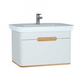 VitrA 60813 Sento 80 cm Mat Beyaz Lavabo Dolabı