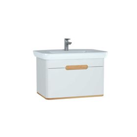 VitrA 60813 Sento 80 cm Mat Beyaz Lavabo Dolabı