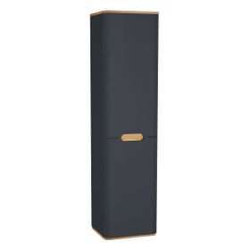VitrA 60844 Sento Çamaşır Sepetli Ayaksız Sağ Mat Antrasit Boy Dolabı