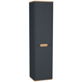 VitrA 60844 Sento Çamaşır Sepetli Ayaksız Sağ Mat Antrasit Boy Dolabı