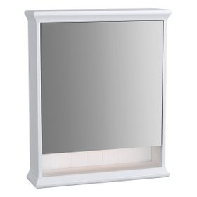 VitrA 62225 65 cm Mat Beyaz Sol Valarte Dolaplı Ayna