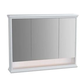 VitrA 62225 65 cm Mat Beyaz Sol Valarte Dolaplı Ayna