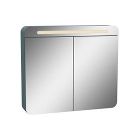 Vitra 65889 80 cm Mat Fiyord Yeşili Sento Dolaplı Ayna