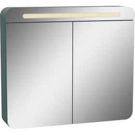 Vitra 65889 80 cm Mat Fiyord Yeşili Sento Dolaplı Ayna