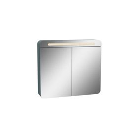Vitra 65889 80 cm Mat Fiyord Yeşili Sento Dolaplı Ayna