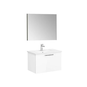 VitrA 66390 Root Flat Kapaklı 80 cm Parlak Beyaz Lavabo Dolabı
