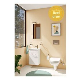 VitrA 67087 Ardea Banyo Dolabı Seti