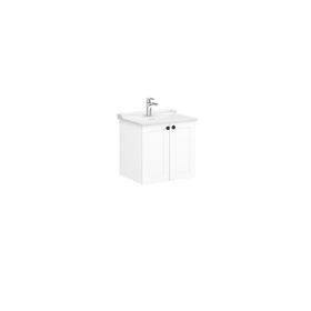 Vitra 68701 Root Classic Kapaklı 60 cm Mat Beyaz Lavabo Dolabı