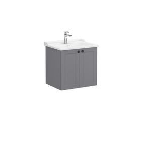 VitrA 68706 Root Classic Kapaklı 60 cm Mat Lacivert Lavabo Dolabı